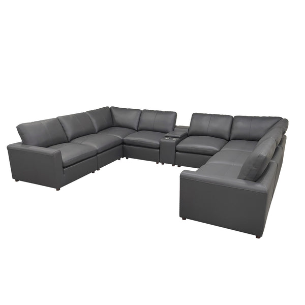 Large Upholstered Seating Modular Sectional