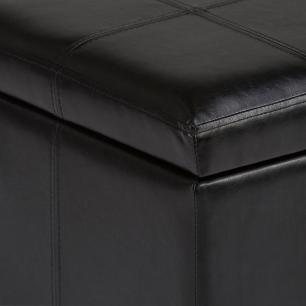 Amelia - Transitional Storage Ottoman Bench