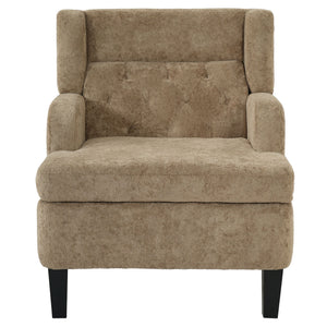 Modern Tufted Upholstered Accent Chair For Living Room