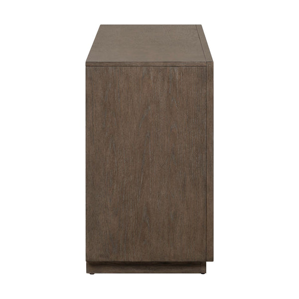 Aspen Sky - 78" TV Console - Weathered Saddle Brown
