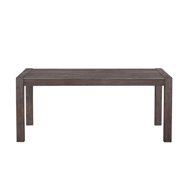 Modern Edge - Rectangular Leg Table - Caffe