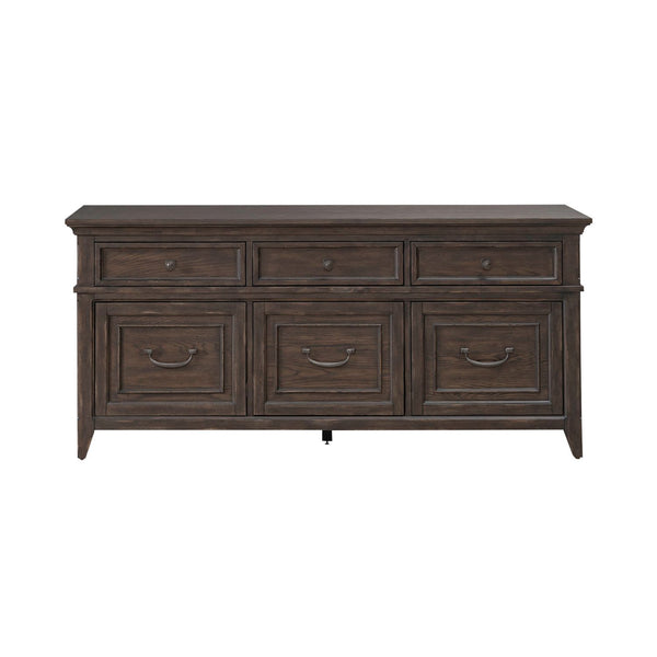 Paradise Valley - Credenza - Saddle Brown