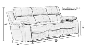 Positano - Reclining Sofa
