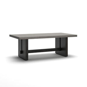 Salina Bay - Rectangular Cocktail Table - Black / Gray
