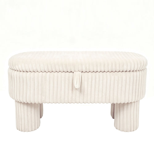 Modern Storage Ottoman Bench For Living Room