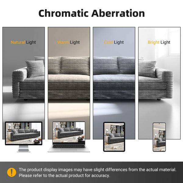 4 Seat Sofa, Modern Comfy Upholstered Sofa Cloud Couch, Deep Seat Couches With Soft Pillows
