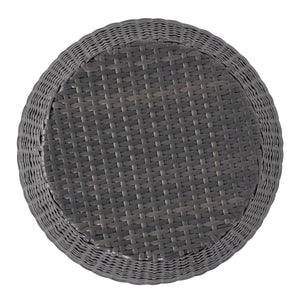 Outdoor Wicker Patio Side Table
