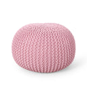 Belle - Modern Knitted Round Pouf
