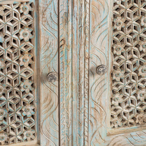 Beth - 2 Door Cabinet - Seaside Blue