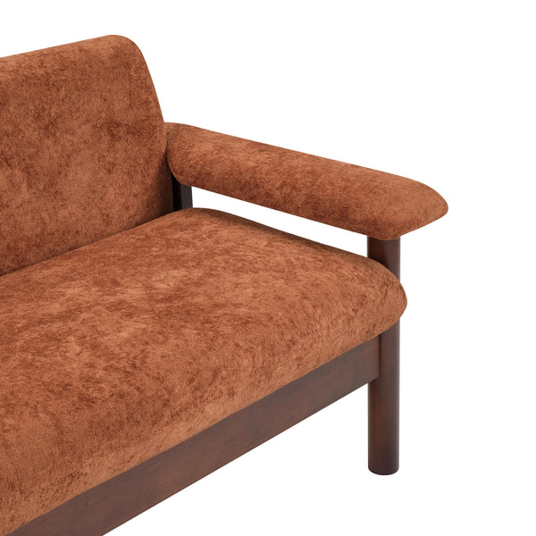 Modern Sofa Couch With Pillow Top Arms