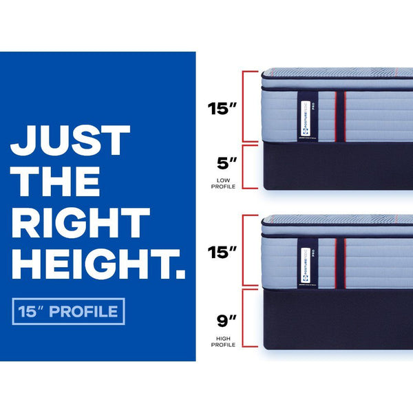 Posturepedic Pro - Dupont II Euro Pillow Top Medium Mattress
