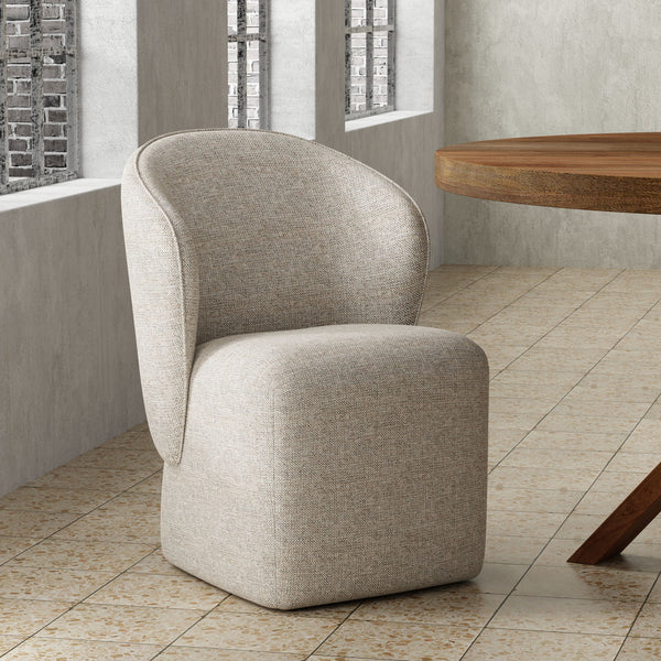Bongo - Dining Chair (Set of 2) - Quartermaster Linen White