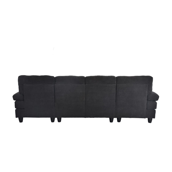 U-Shaped Sofa With Dual Chaise