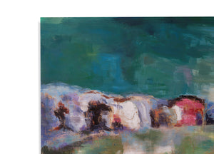 Fields Of Green Canvas Art - Green