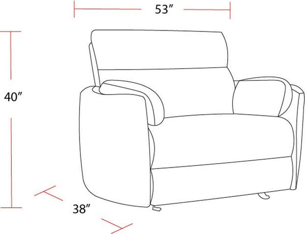 Radius Xl - Extra Wide Power Glider Recliner