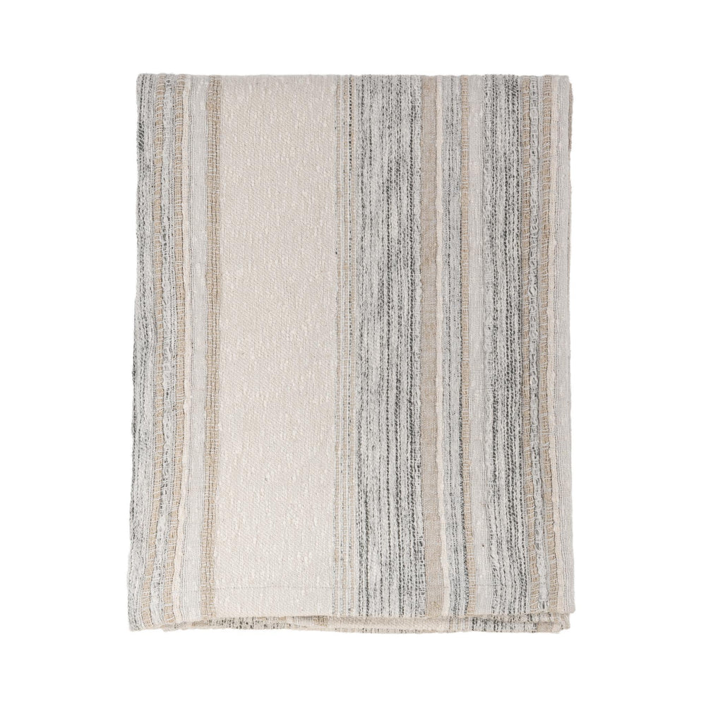 Throws - 50" x 70" TC Rockport Throw - Ivory Multi