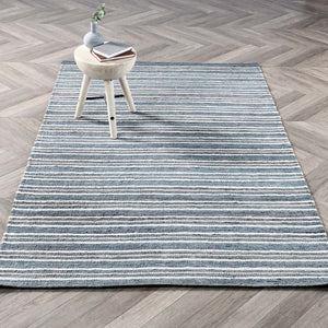 Del Mar - 2.6' x 8' Rug - Aqua Blue / Multi