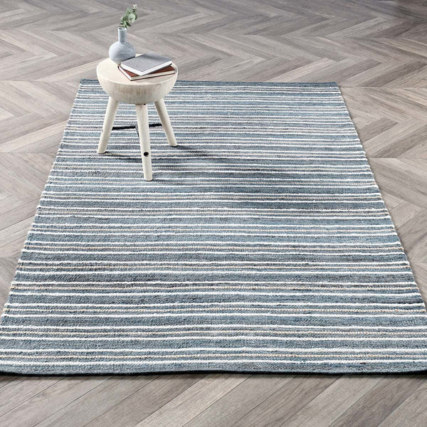 Del Mar - 2.6' x 8' Rug - Aqua Blue / Multi