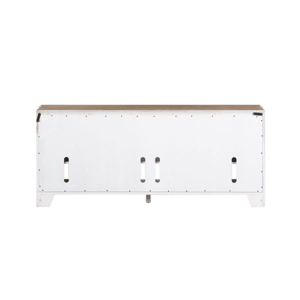 Magnolia Manor - Entertainment TV Stand - Antique White