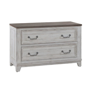 River Place - Curio Base - Riverstone White & Tobacco