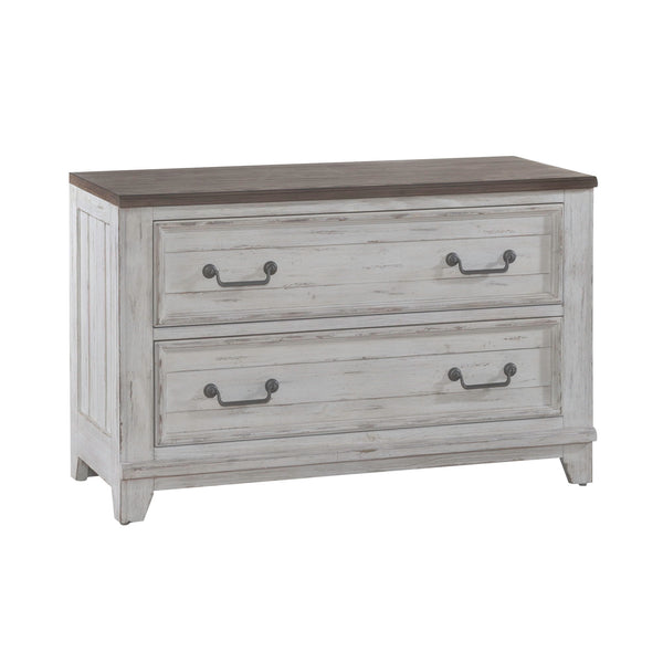 River Place - Curio Base - Riverstone White & Tobacco