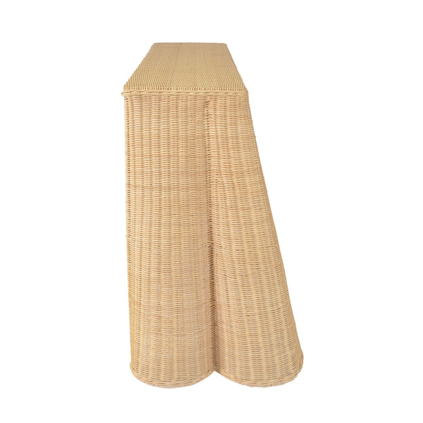 Egan - Rattan Console Table - Natural