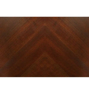 Dining Table With Leaf And Unique X Design Base - Cherry