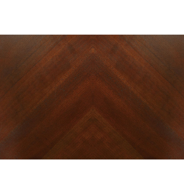 Dining Table With Leaf And Unique X Design Base - Cherry
