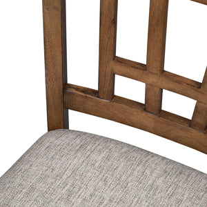 Santa Rosa - Lattice Back Counter Chair - Antique Honey