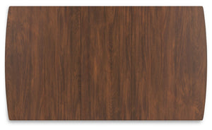 Lyncott - Rectangular Dining Room Butterfly Extension Table - Brown