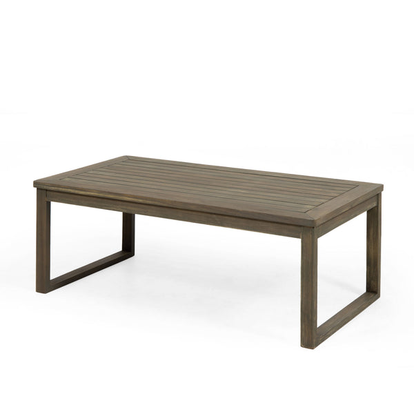 4 Person Outdoor Seating Group With Water Resistant Cushions - Dark Gray