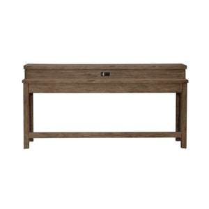Pinebrook Ridge - Console Bar Table - Weathered Toffee