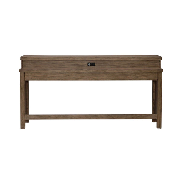 Pinebrook Ridge - Console Bar Table - Weathered Toffee