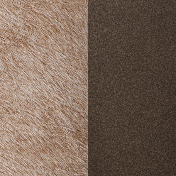Andre - 40" Round Ottoman - Canyon Dust