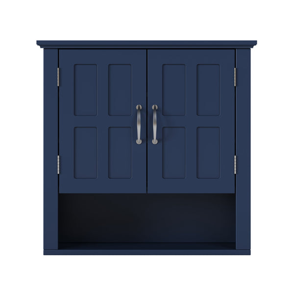 Multi Functional Wall Mounted Cabinet With Adjustable Shelves For Bathroom