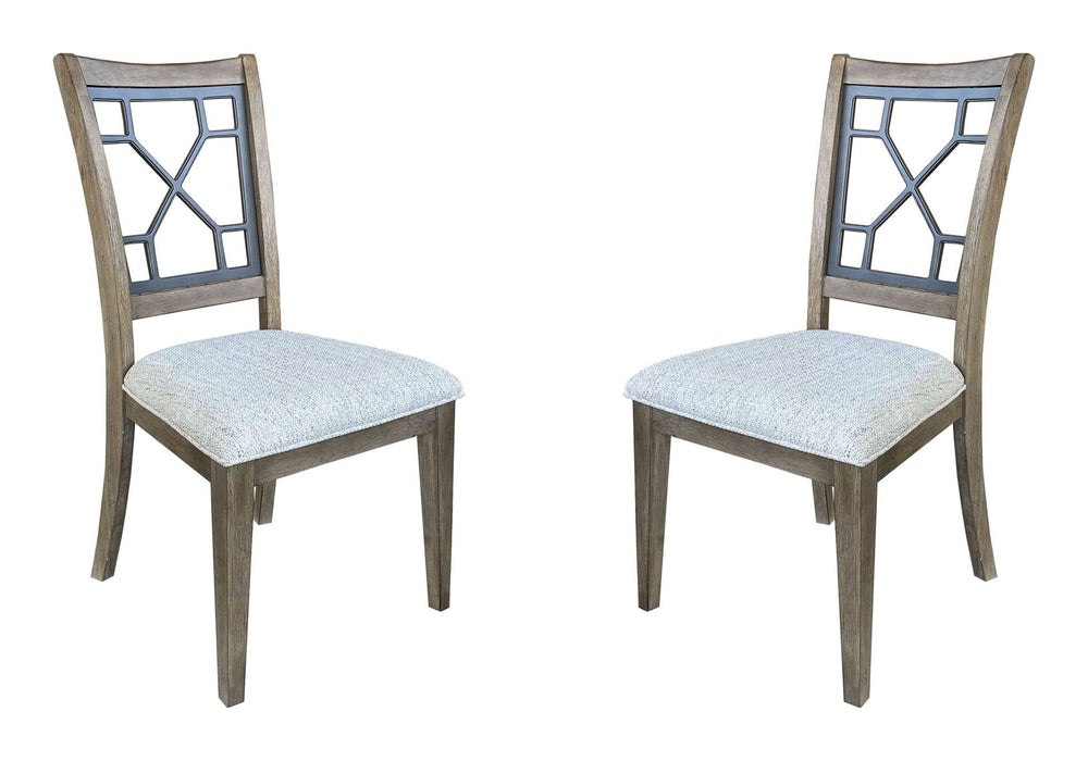 Sundance Dining - Grid Dining Chair (Set of 2) - Sandstone