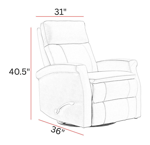 Bristol - Swivel Glider Recliner (Set of 2)
