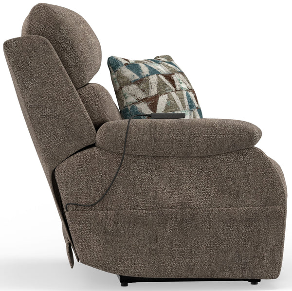 Joya - Power Lay Zero Gravity Recliner With Power Adjustable Headrest And CR3 Heat/Massage/Lumbar/ZG - Mushroom