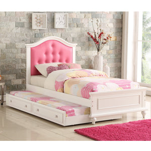 Contemporary Style Bed With Trundle