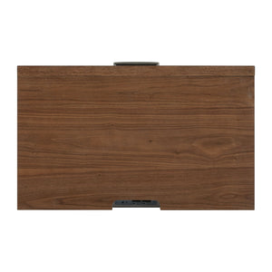 Century Modern - Nightstand With Charging Station - Walnut