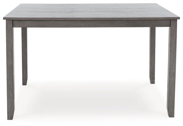 Caitbrook - Rect Drm Counter Table Set (Set of 7) - Gray
