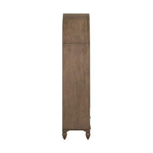 Lindsey Farm - Counter Height Swivel Chair - Natural & Brown