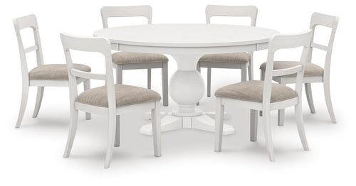 Greddinton - Round Dining Table Set
