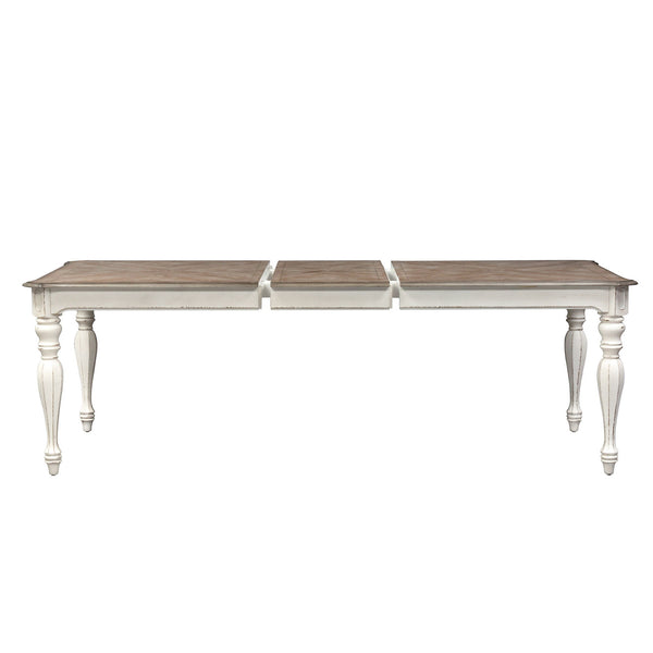 Magnolia Manor - Rectangular Leg Dining Table - Antique White