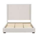 Hampton - Upholstered Platform Bed With Tall Headboard