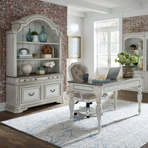 Magnolia Manor - Jr Executive Desk Chair - Antique White