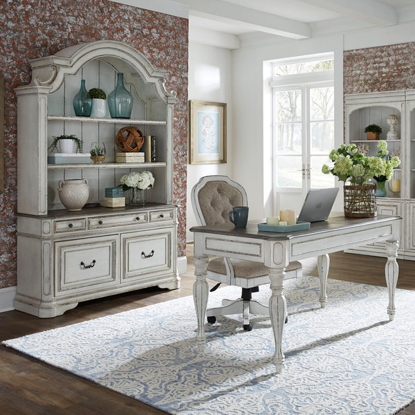 Magnolia Manor - Jr Executive Desk Chair - Antique White