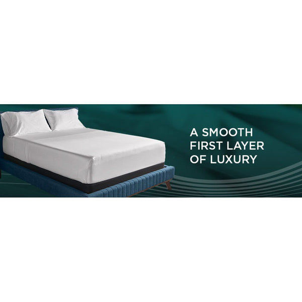 Tempur-Adapt - Tempur-Adapt Luxe Egyptian Cotton Sheets - White