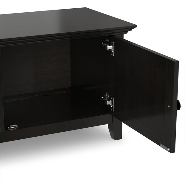 Amherst - Low TV Media Stand - Hickory Brown