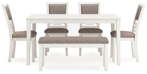 Erinberg - Dining Room Table Set (Set of 6) - Antique White
